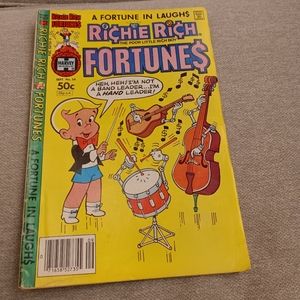 Harvey World Richie Rich Fortunes Vintage Comic Book, no. 58, Sep. 1981